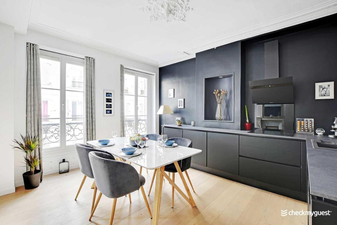 Elegant Apartment - 1Br-4P - Les Batignolles Paris Exterior photo